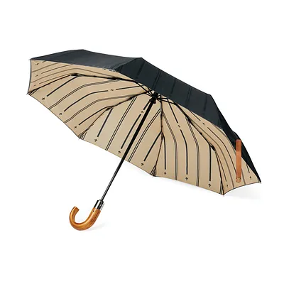 VINGA Bosler AWARE™ 21" recycled pet foldable umbrella
