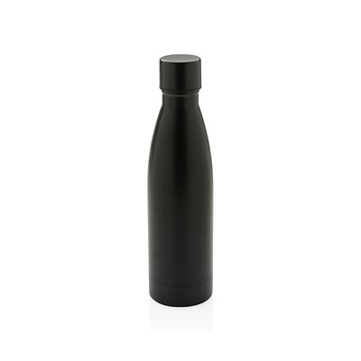 Solid bottle of recycled RCS stainless steel