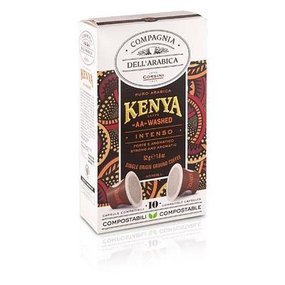 Kenya "AA" Washed cápsulas compostables (compatibles Nespresso)