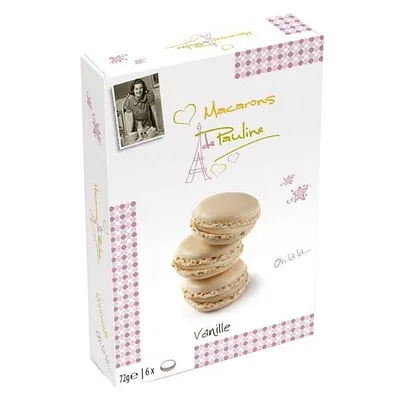 Pauline's Macarons | Vanilla Flavor 72 g.