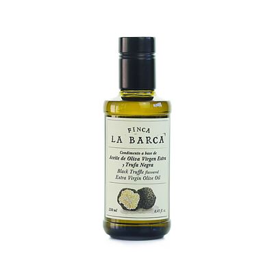 Condimento de Aceite de Oliva Virgen Extra y Trufa Negra Botella 250 ml