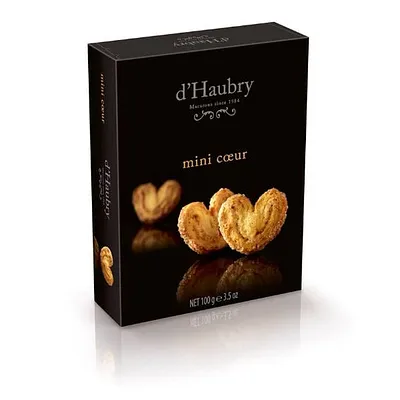 Mini Palmiers d'Haubry 100 g.