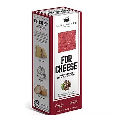 Crackers con especias para quesos. 130g 4.5oz