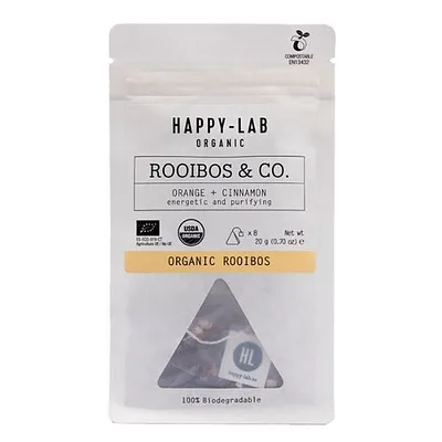Rooibos and Co. Bolsa Compostable 8 pirámides